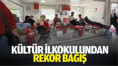 K&uuml;lt&uuml;r İlkokulundan rekor bağış&hellip;