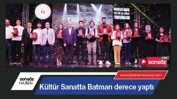 K&uuml;lt&uuml;r Sanatta Batman derece yaptı