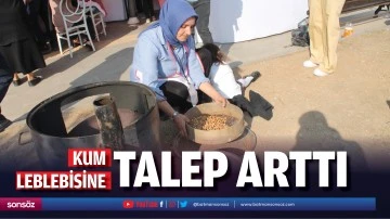 Kum leblebisine talep arttı