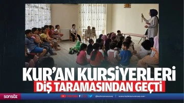 Kur&rsquo;an Kursiyerleri diş taramasından ge&ccedil;ti