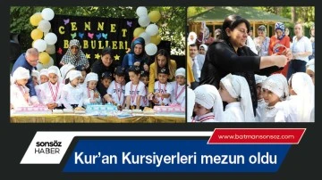 Kur&rsquo;an Kursiyerleri mezun oldu
