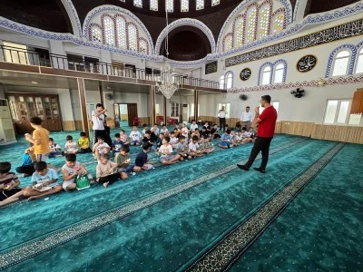 Kur&rsquo;an kursiyerlerine eğitim verildi