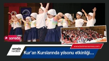 Kur&rsquo;an Kurslarında yılsonu etkinliği&hellip;