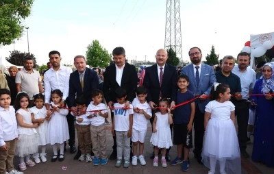 Kur'an Kursu &ouml;ğrencilerinden yıl sonu programı