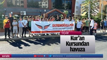 Kur&rsquo;an Kursundan havuza&hellip;