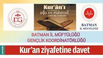 Kur&rsquo;an ziyafetine davet