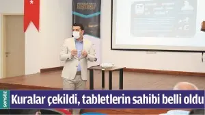 KURALAR &Ccedil;EKİLDİ, TABLETLERİN SAHİBİ BELLİ OLDU