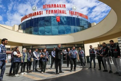 Kurban Bayramı &ouml;ncesi otogarda denetim yapıldı