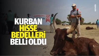 Kurban hisse bedelleri belli oldu