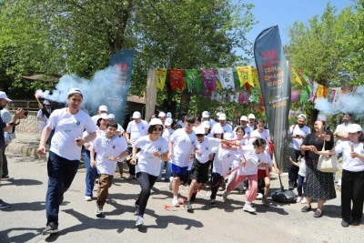 K&uuml;rt Dil Bayramı i&ccedil;in koşu d&uuml;zenlendi