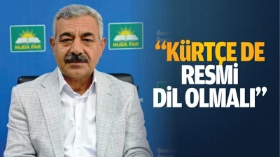 &ldquo;K&uuml;rt&ccedil;e de resmi dil olmalı&rdquo;