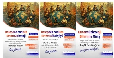 K&uuml;rt&ccedil;e etnom&uuml;zikoloji kursu başlıyor