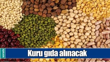 KURU GIDA ALINACAK