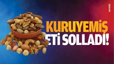 Kuruyemiş, eti solladı!