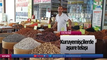 Kuruyemiş&ccedil;ilerde aşure telaşı