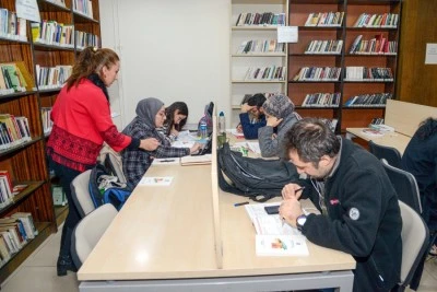 K&uuml;t&uuml;phanelerde Yerinde &Ccedil;&ouml;z&uuml;m