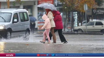 kuvvetli sağanak yaşamı olumsuz etkili oluyor