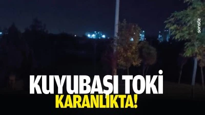 Kuyubaşı TOKİ, karanlıkta!