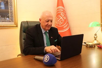 Kuyumcular Odası Başkanı Bilik, AA'nın "Yılın Kareleri" oylamasına katıldı