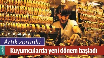 KUYUMCULARDA YENİ D&Ouml;NEM BAŞLADI