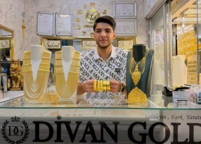 Kuyumculuk sekt&ouml;r&uuml;nde Divan Gold faaliyetlerini s&uuml;rd&uuml;r&uuml;yor