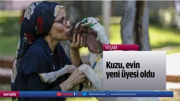 Kuzu evin yeni &uuml;yesi oldu