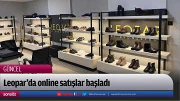 Leopar&rsquo;da online satışlar başladı