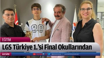 LGS Türkiye 1.’si Final Okullarından…