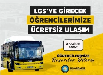 LGS&rsquo;ye girecek &ouml;ğrenciler i&ccedil;in ulaşım &uuml;cretsiz