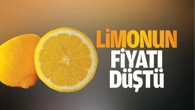 Limonun fiyatı d&uuml;şt&uuml;