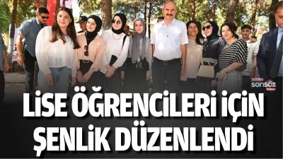 Lise &ouml;ğrencileri i&ccedil;in şenlik d&uuml;zenlendi