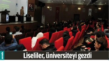 LİSELİLER, &Uuml;NİVERSİTEYİ GEZDİ