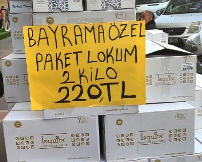 Lokum satışları arttı