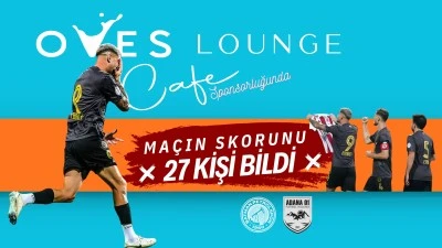 Ma&ccedil;ın skorunu 27 kişi bildi