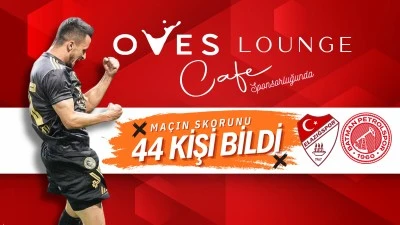 Ma&ccedil;ın skorunu 44 kişi bildi