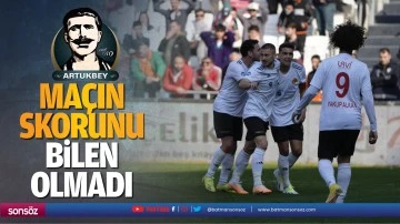 Ma&ccedil;ın skorunu bilen olmadı