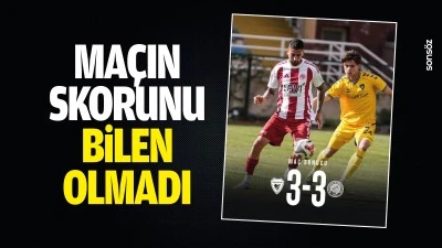 Ma&ccedil;ın skorunu bilen olmadı