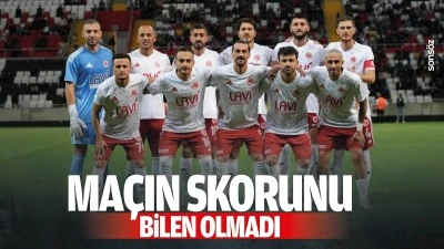 Ma&ccedil;ın skorunu bilen olmadı