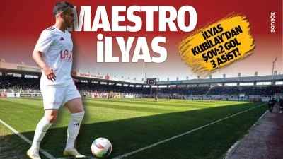 Maestro İlyas! İlyas Kubilay&rsquo;dan şov: 2 gol, 3 asist!