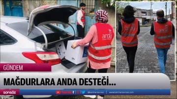 Mağdurlara ANDA desteği&hellip;