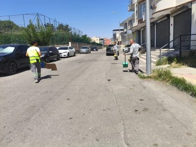 Mahallelerde yoğun temizlik mesaisi