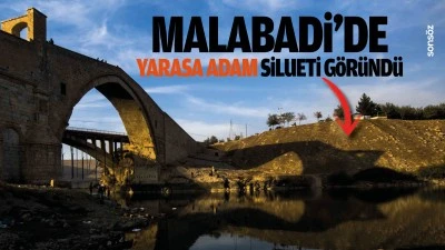 Malabadi&rsquo;de yarasa adam silueti g&ouml;r&uuml;nd&uuml;