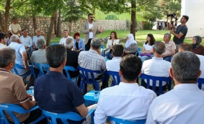 Malabadi Mahallesi&rsquo;nde halk buluşması: Kalıcı projeleri hayata ge&ccedil;ireceğiz