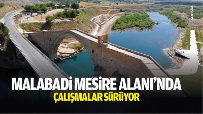 Malabadi Mesire Alanı&rsquo;nda &ccedil;alışmalar s&uuml;r&uuml;yor