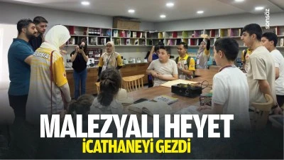 Malezyalı Heyet, icathaneyi gezdi