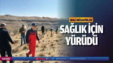 Mali M&uuml;şavirler sağlık i&ccedil;in y&uuml;r&uuml;d&uuml;