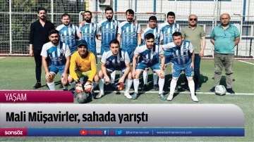 Mali M&uuml;şavirler, sahada yarıştı