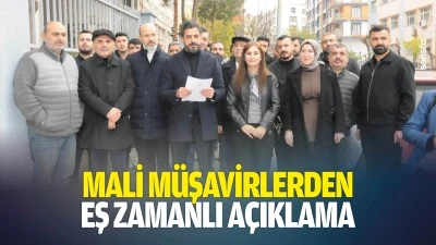 Mali M&uuml;şavirlerden eş zamanlı a&ccedil;ıklama