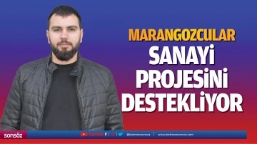 Marangozcular, sanayi projesini destekliyor