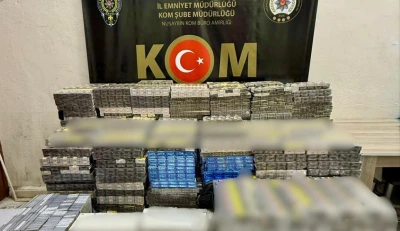 Mardin'de 15 bin 80 paket ka&ccedil;ak sigara ele ge&ccedil;irildi